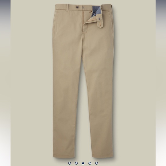 CHARLES TYRWHITT Ultimate Non-Iron Chinos - Taupe - 40/W / 30L - Picture 5 of 7